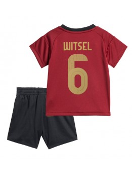 Belgien Axel Witsel #6 Heimtrikotsatz für Kinder EM 2024 Kurzarm (+ Kurze Hosen)